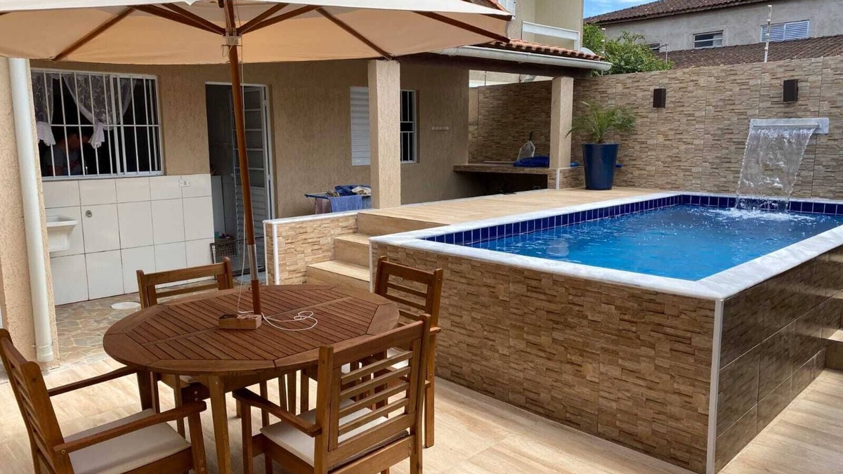 Jardim Virginia House | Beach house season Guarujá Enseada