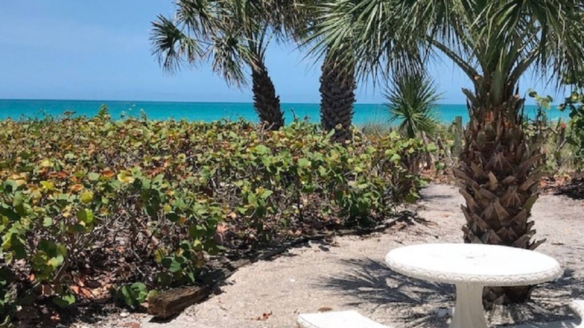 Englewood Villa | Beach, Sand, Sunsets. . . Rocking chair in front of the porch!