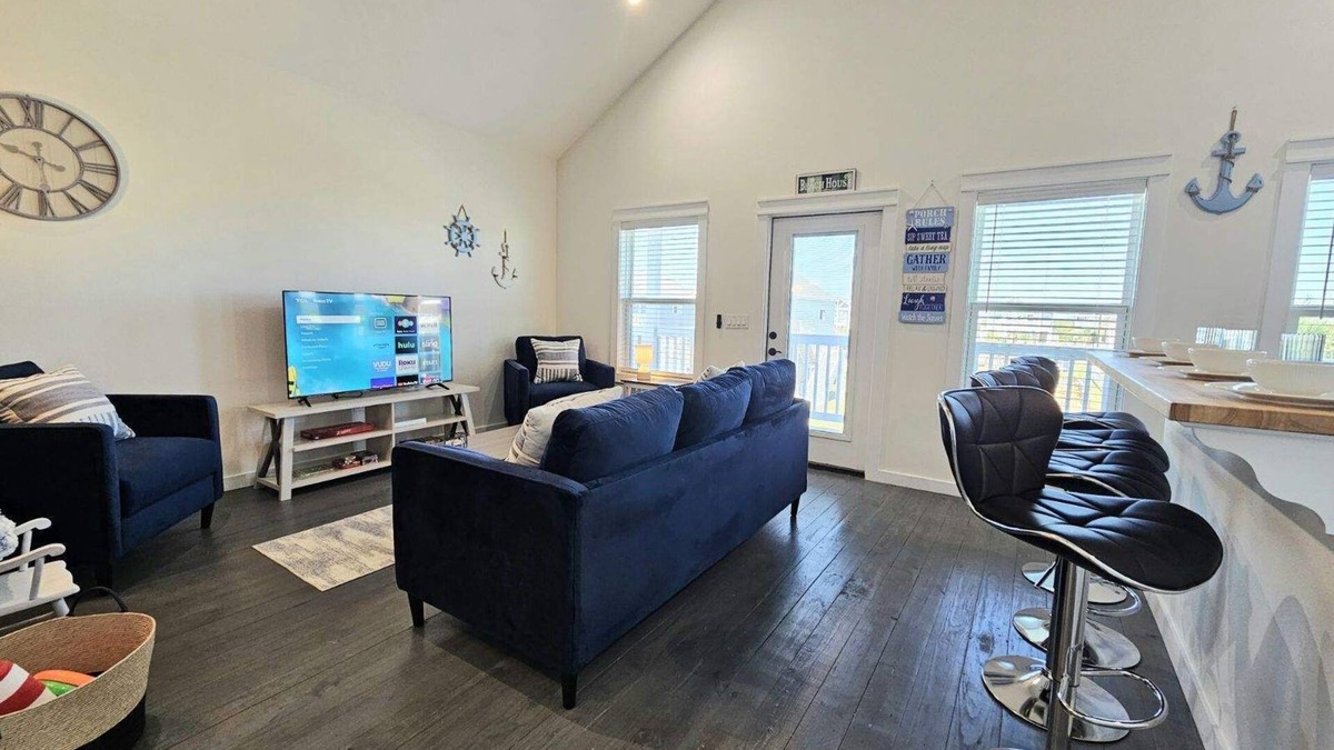 Port Bolivar Villa | Beach Villa: Ocean View, King Suite, Walk to Beach - Solo/Couple's Getaway