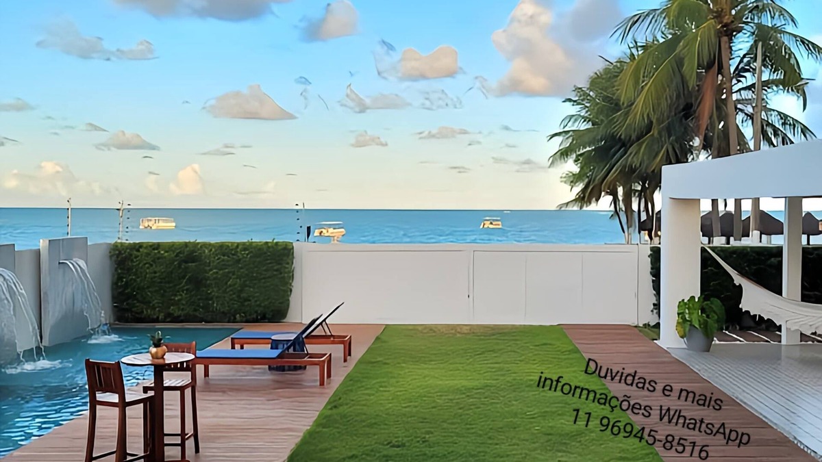 Camboinha House | Beachfront mansion with swimming pool in João Pessoa