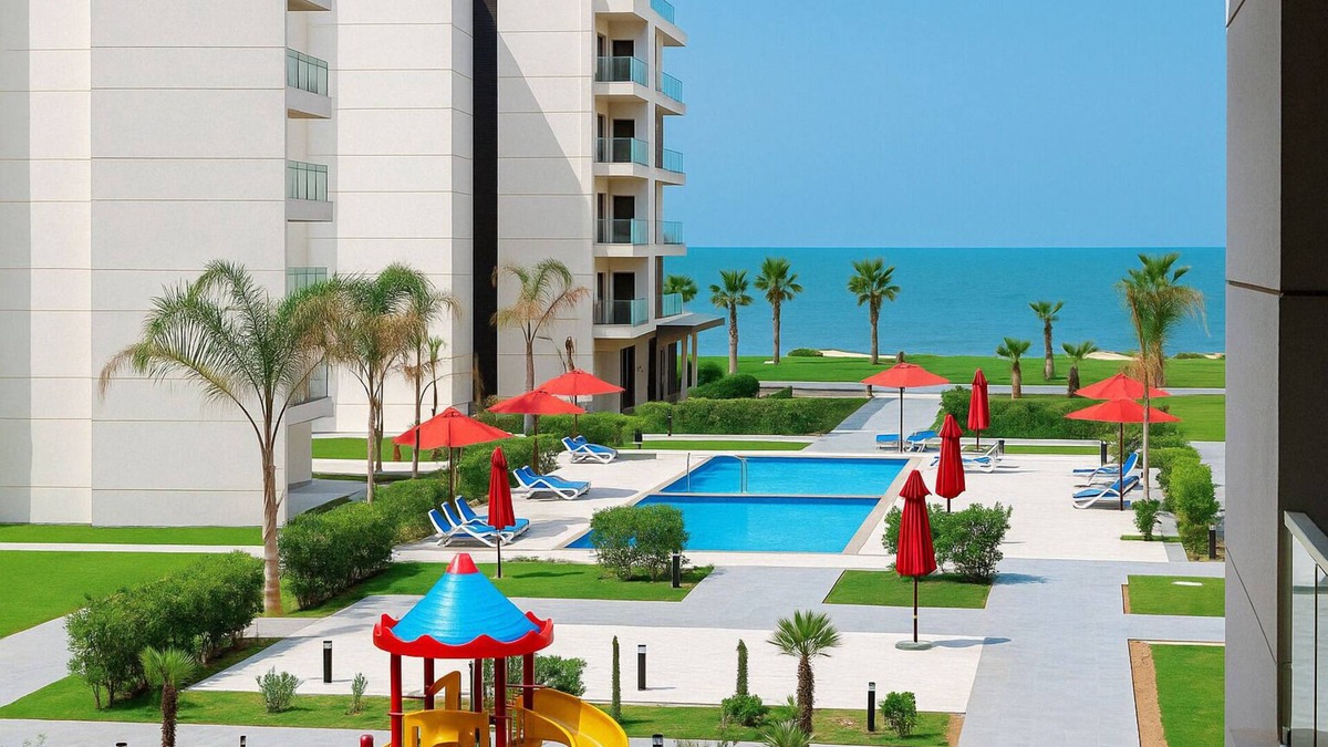 Al-Manasrah Ski Chalet | Beachfront Chalet in Porto Said Egypt Perfect Getawa