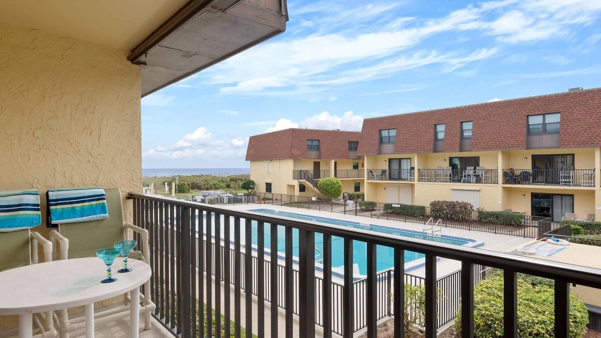 Avon By The Sea Condo | Beachfront 2BR Condo with Pool BBQ & Steps To Beach!