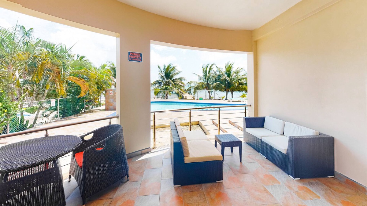 Surfside Condo | Beachfront Apartment w/Ocean View, Shared Pool, Kitchenette, Partial A/C & WiFi!