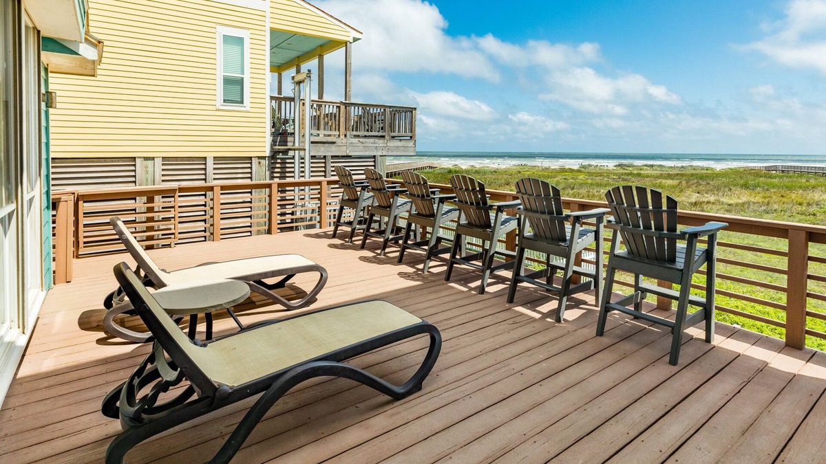 Pointe San Luis House | Beachfront Beauty w/2 Decks, No Bunk Beds, Open Plan & 220V NEMA 14-50 Charger