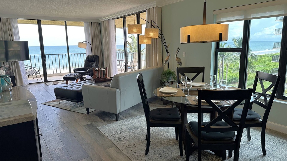 Fort Pierce Shores Condo | Beachfront Condo with Wrap Around Balcony: Nov & Dec 2025 available!