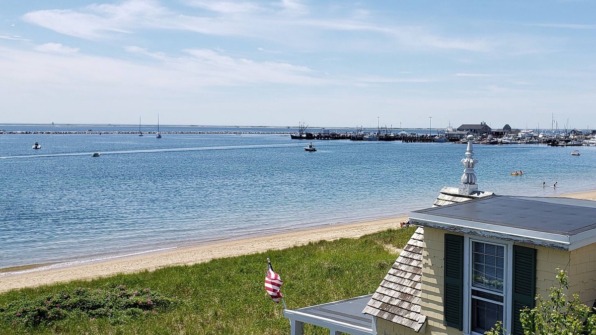Commercial Street Condo | Beachfront, East End, 2 BR, 2BA, Private Deck, Parking, Dog Friendly