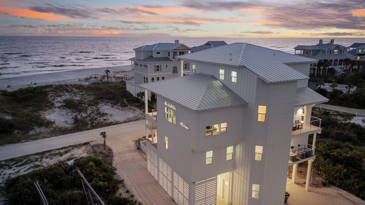 Port St. Joe House | Beachfront Hideaway Secluded Dunes Hot Tub EV
