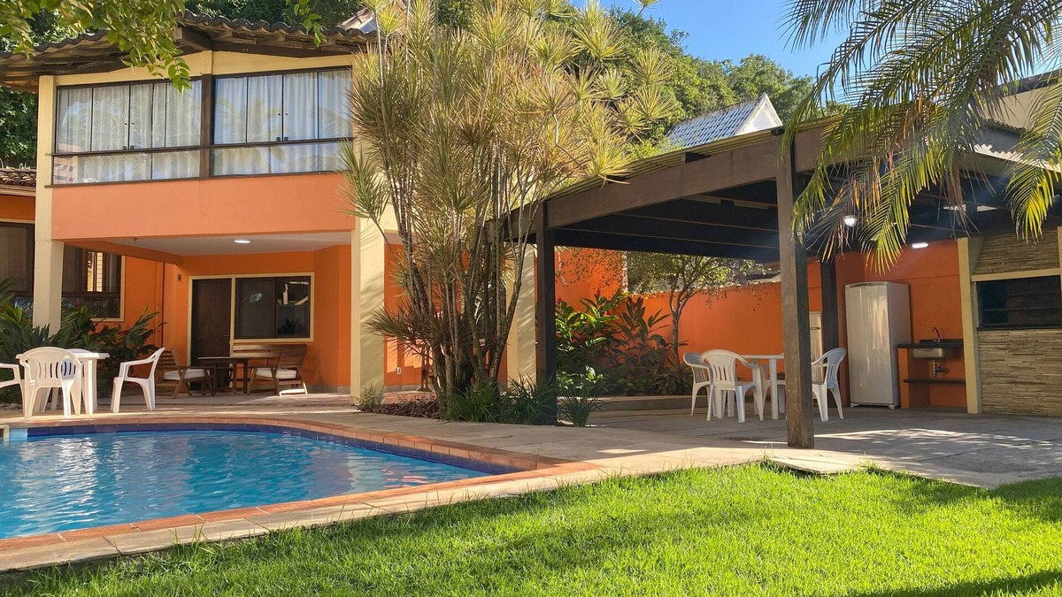 Porto Seguro House | Beachfront house with 4 suites, barbecue and swimming pool in Porto Seguro.