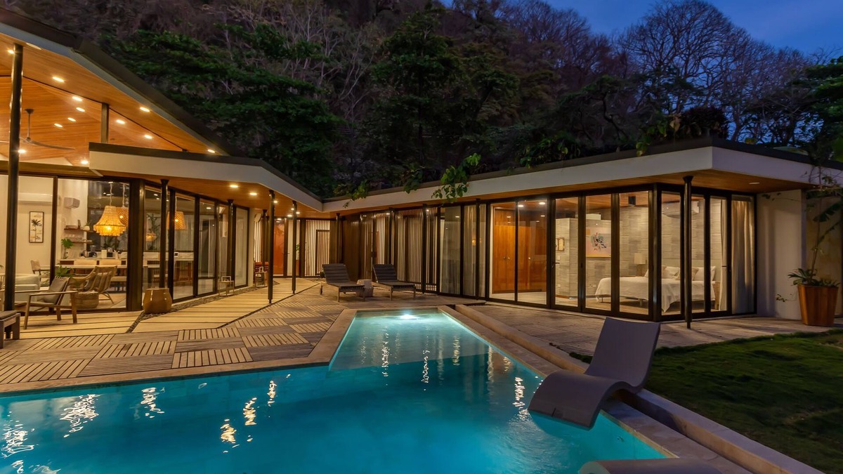 Playa Hermosa Cobano House | Beachfront Private Large Home - Longitude Estate