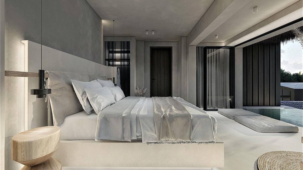 Almyros Villa | Beachfront Suite Access to the beach