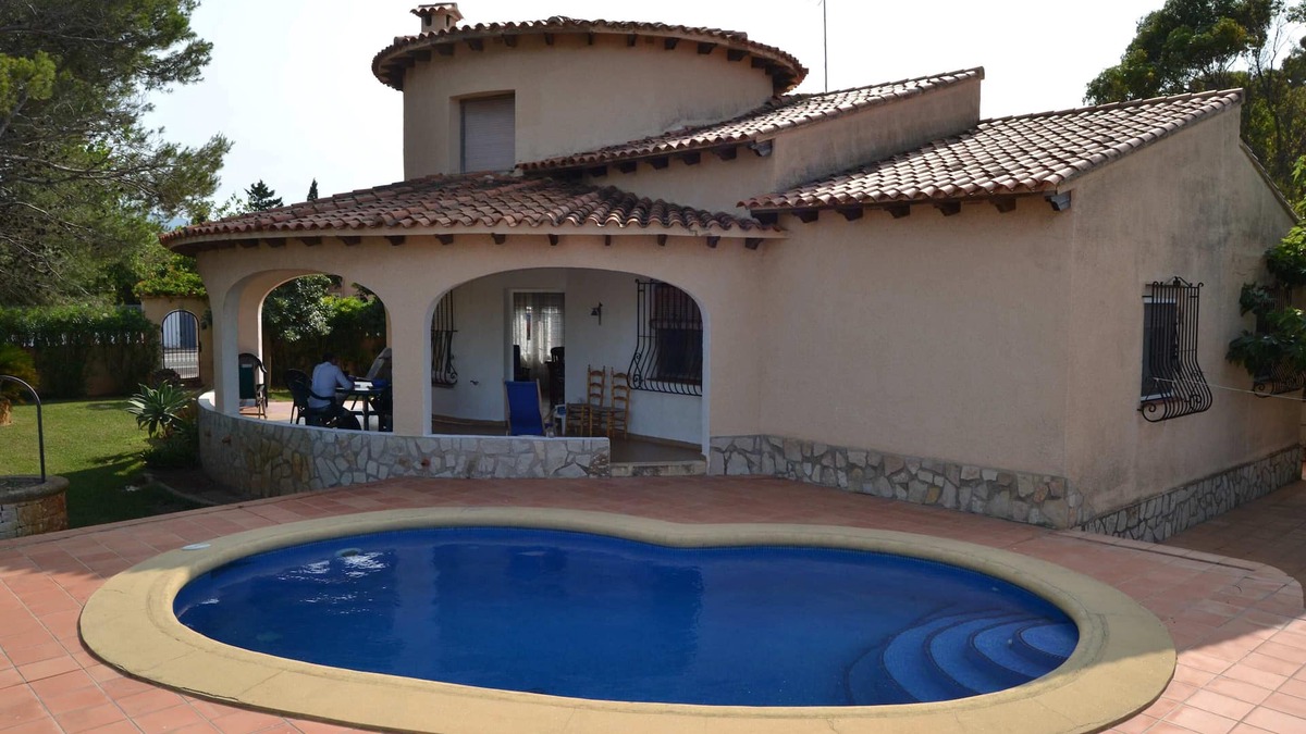 Les Deveses Villa | Beachfront Villa in Sand Beach in Dénia with Private Pool