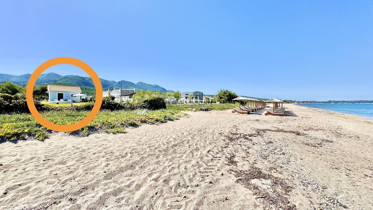 Acharavi Villa | Beachfront Villa Stato Da Mar Romantic
