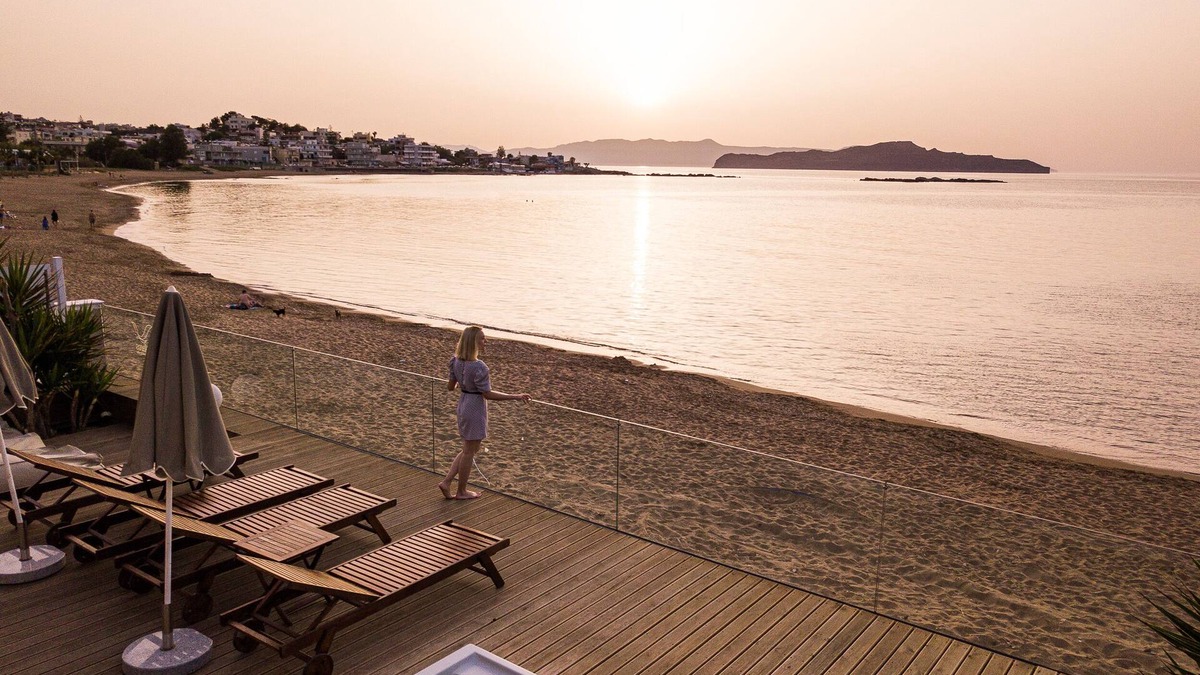 Agii Apostoli Villa | Beachfront | Waterfront | 3 bedrooms villa