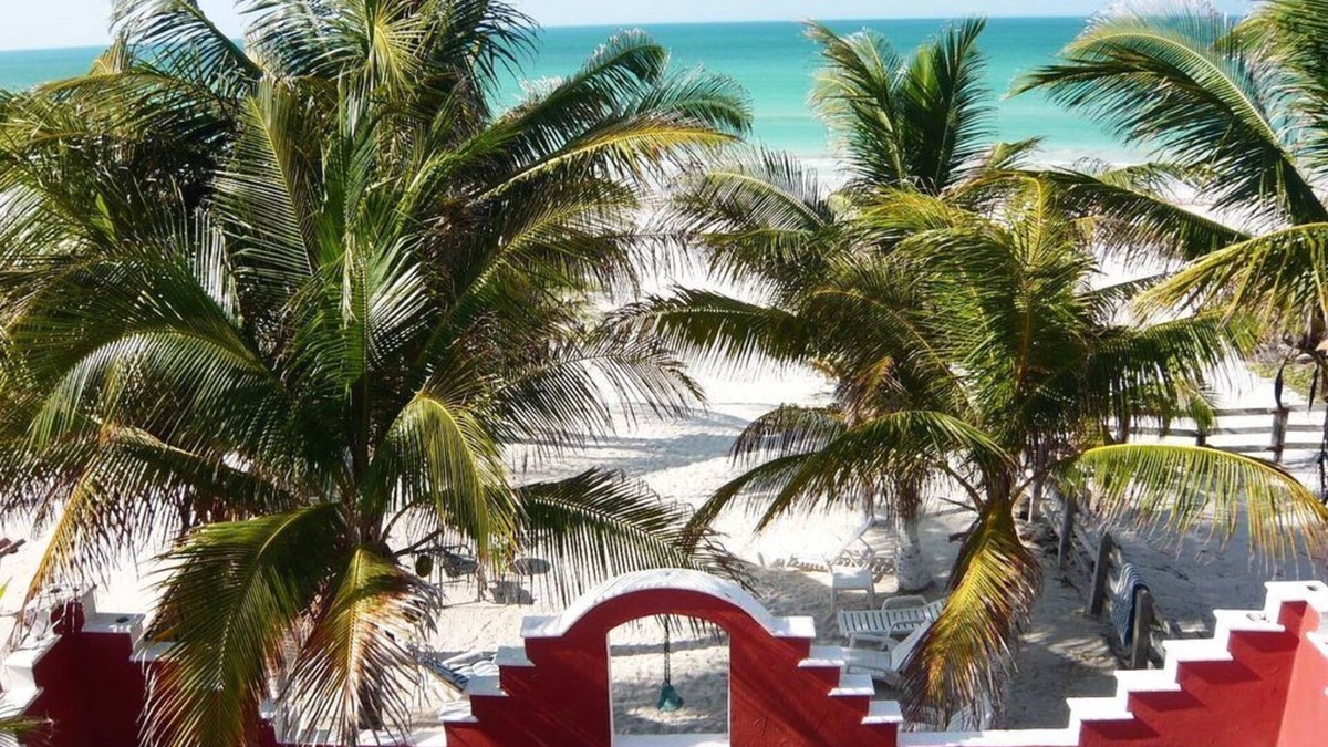 El Cuyo Apartment | Beachfront with your private terrace overlooking the ocean