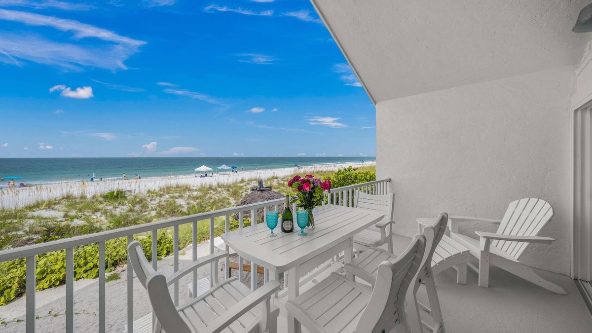 Holmes Beach Condo | ~ BEACHFRONT ~ YES, THAT'S YOUR VIEW! ~ END OF SUMMER SPECIALS ~