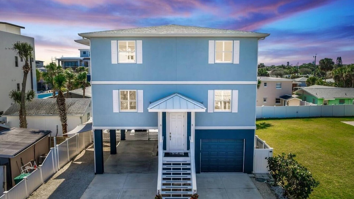 New Smyrna Beach House | Beachside Bliss 5BR Oceanview Steps to Flagler