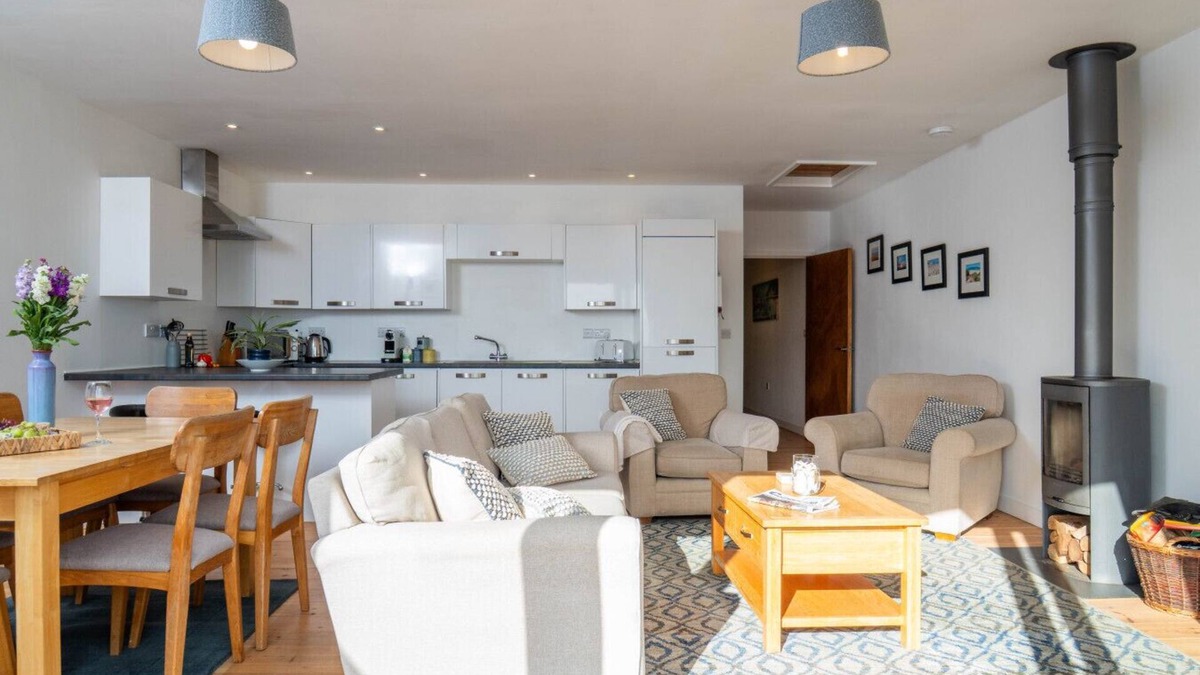 Praa Sands House | Beachside House, Log Burner, Parking and Garden