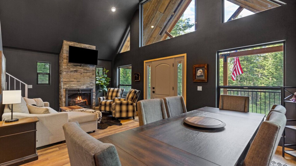 Lakeside House | Bearly Behavin' - A-Frame Living w/Forest Views