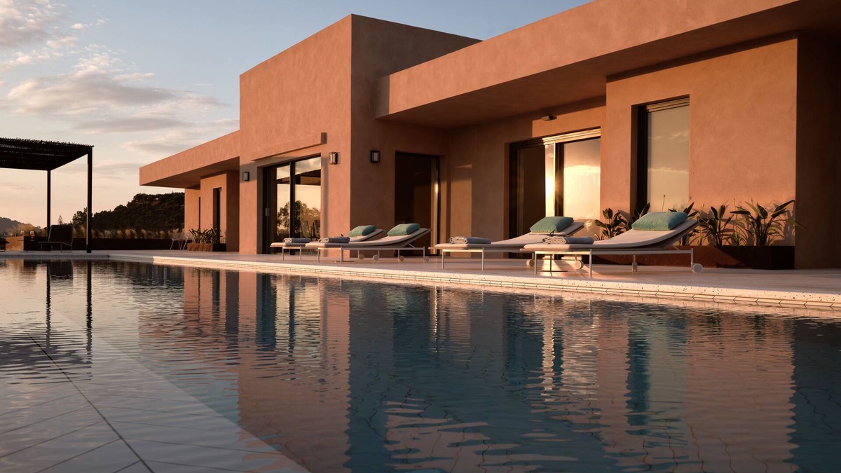 Kalamaki Villa | Beatiful villa with great view 5 minutes drive from beach