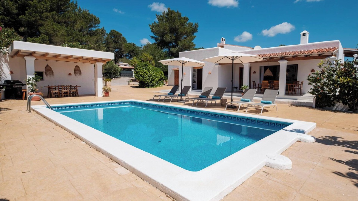 Sant Joan de Labritja Villa | Beautiful Villa Can Joan Durban with Pool, Air Conditioning