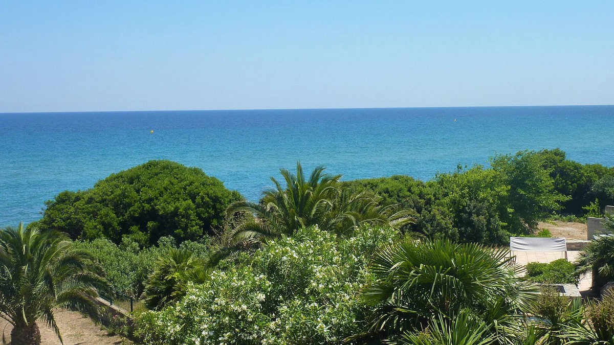 Santa-Lucia-di-Moriani Apartment | Beautiful flat , rated 2 stars on the beach