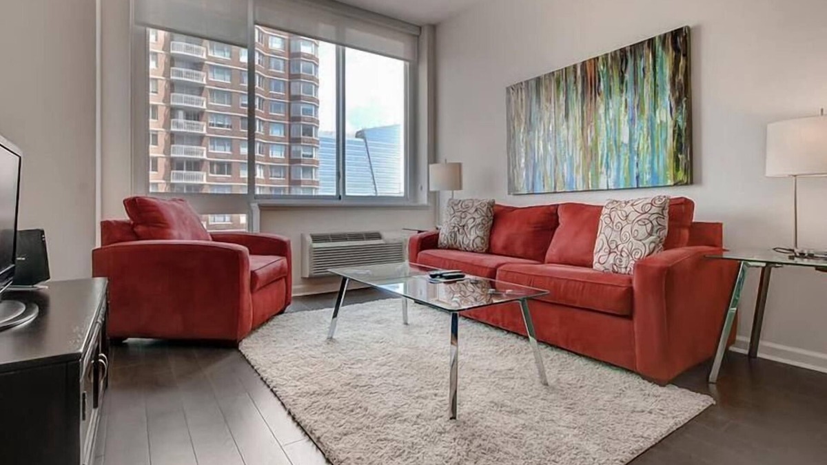 Hudson Exchange Apartment | Beautiful 1BR | Stunning Views | Pool | Jersey City