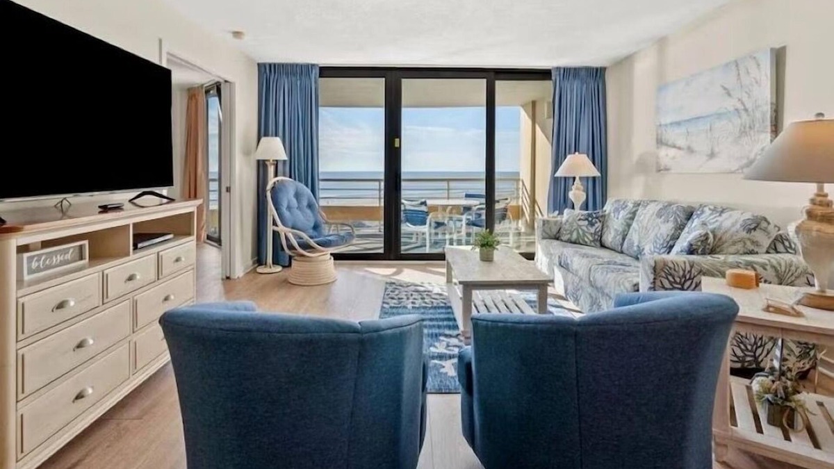 Briarcliffe Acres Condo | Beautiful 2 bed-2 bath Oceanfront condo! North Tower~7th floor!