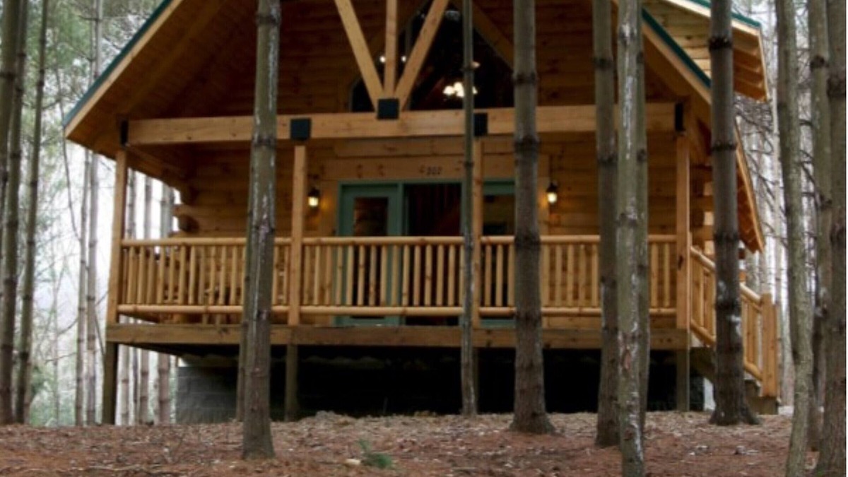 Blue Jay Cabin | Beautiful 2 Bedroom 2 Bath Log Cabin for Rent