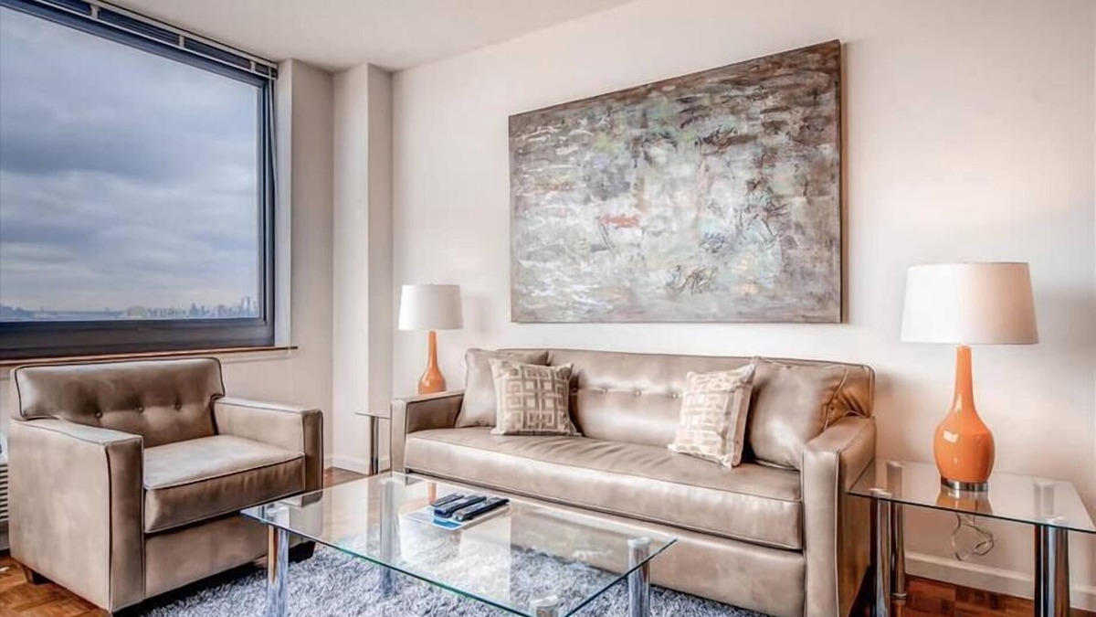 Hudson Exchange Apartment | Beautiful 2BR | NYC Skyline Views | Jersey City Waterfront by GLS