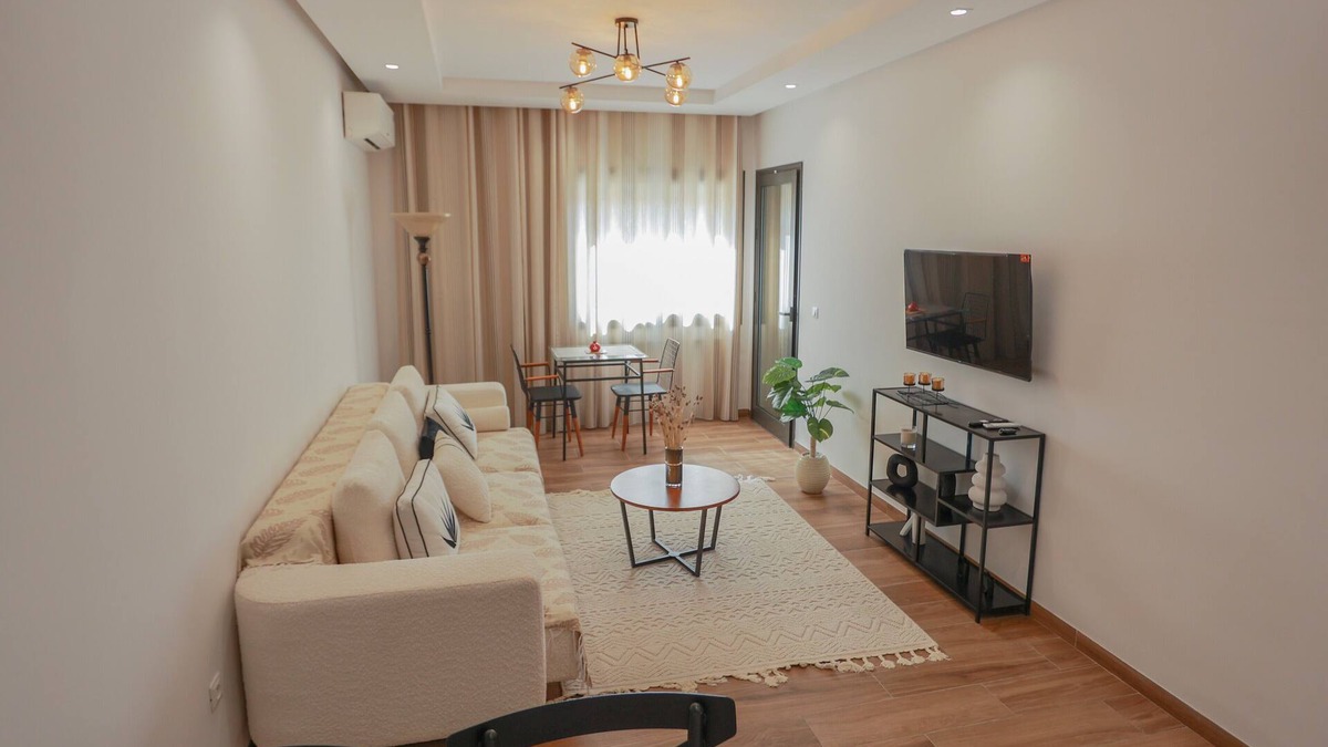 Bardo Apartment | Beautiful 3-bedroom apartment with AC in charming Tunis