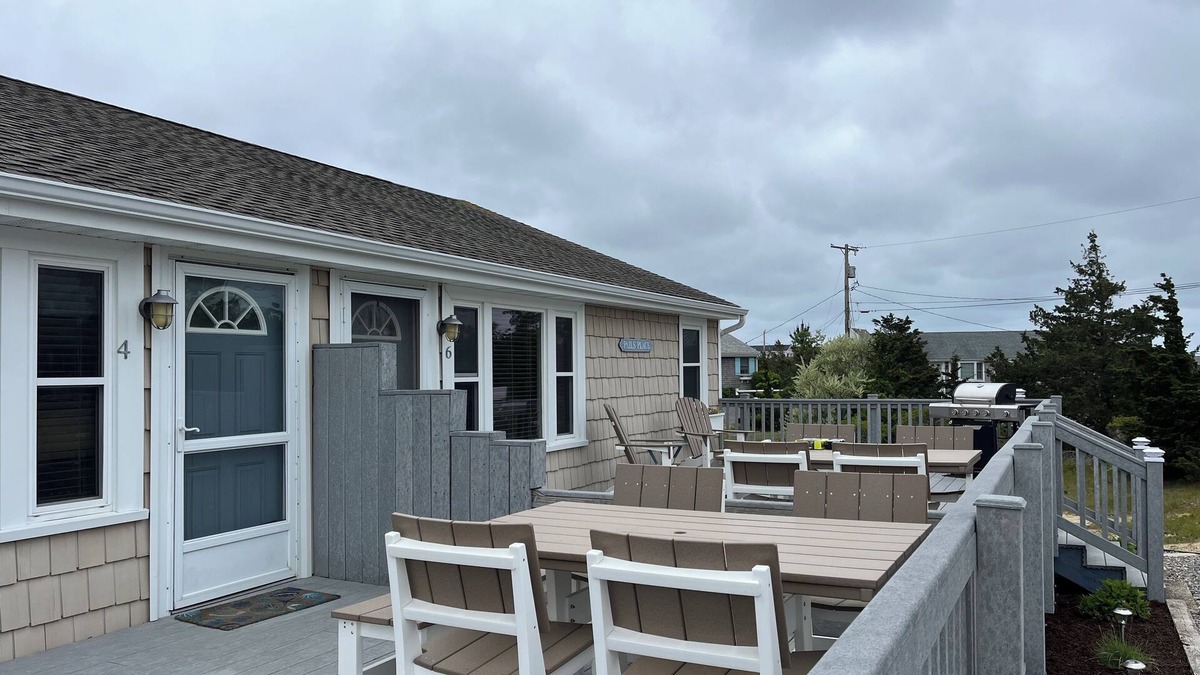 West Dennis Cottage | Beautiful 3 bedroom cottage with huge deck and walk to private beach!