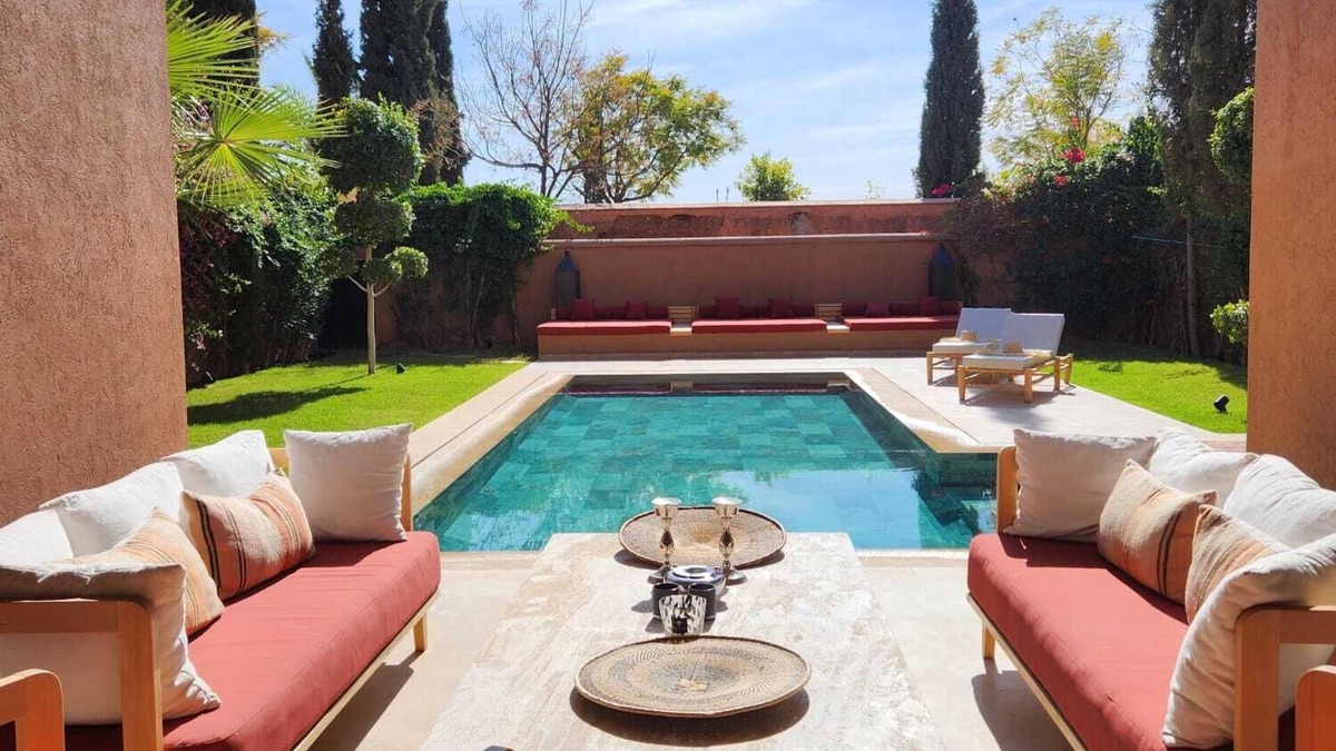 Douar Sidi Youssef Ben Ali Villa | Beautiful 4 bedroom villa with swimming pool, Residence Al Maaden-Marrakech