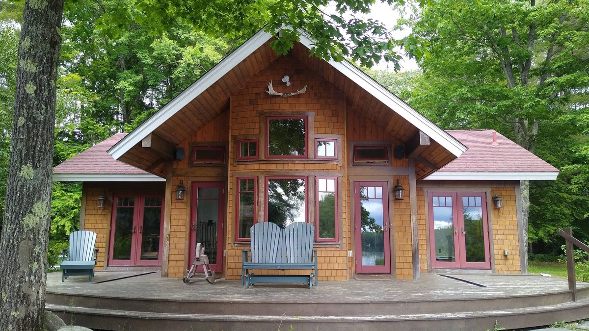 Rindge Ski Chalet | Beautiful Adirondack Cabin with Sauna on Lake Monomonac
