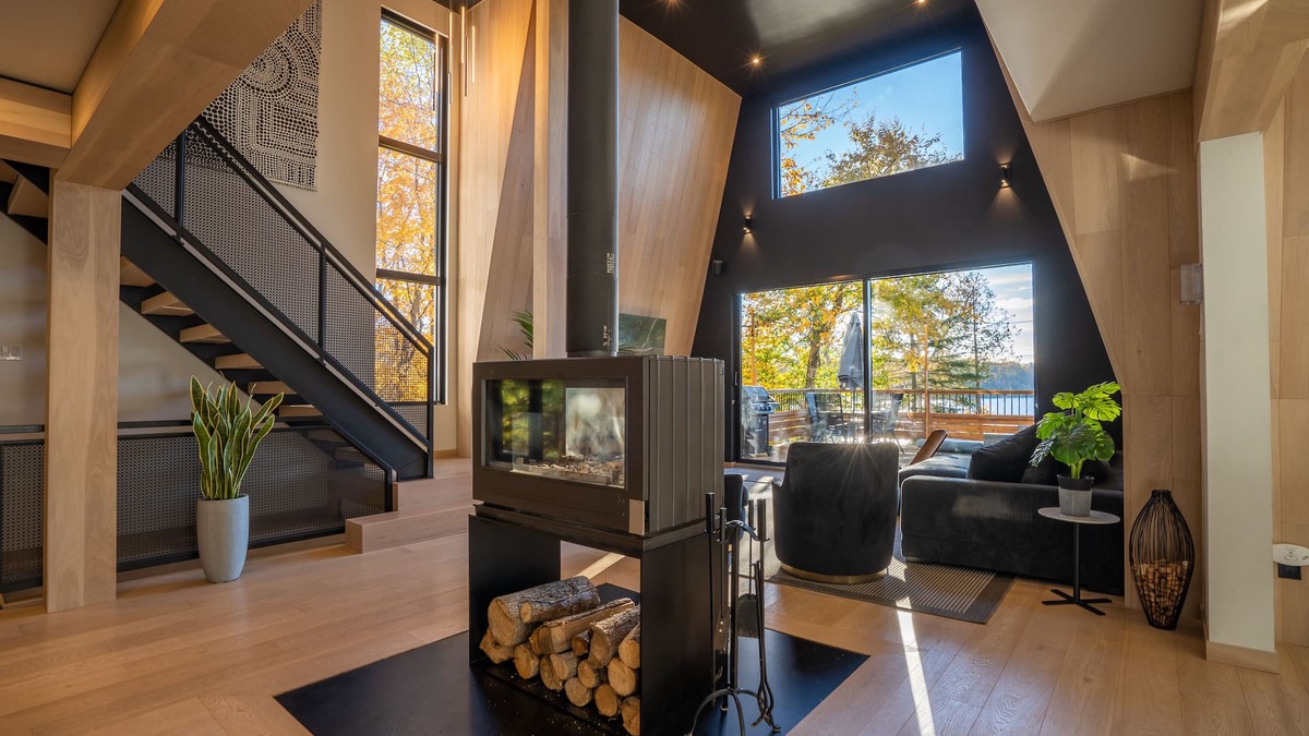 Chertsey Ski Chalet | Beautiful and unique Quebec cottage: Le chêne blanc