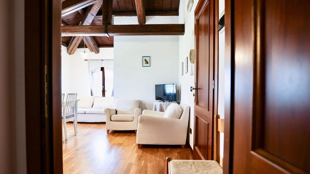 Fossalta Maggiore Apartment | Beautiful apartment for 4 people with WIFI, A/C, TV, terrace, pets allowed and parking