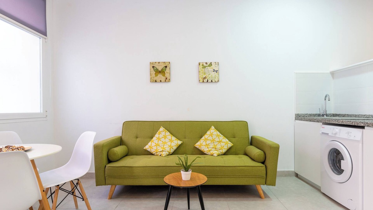 Los Tilos Apartment | Beautiful Apartment “El Andén de la Estación 1” Near the Beach with Air Conditioning