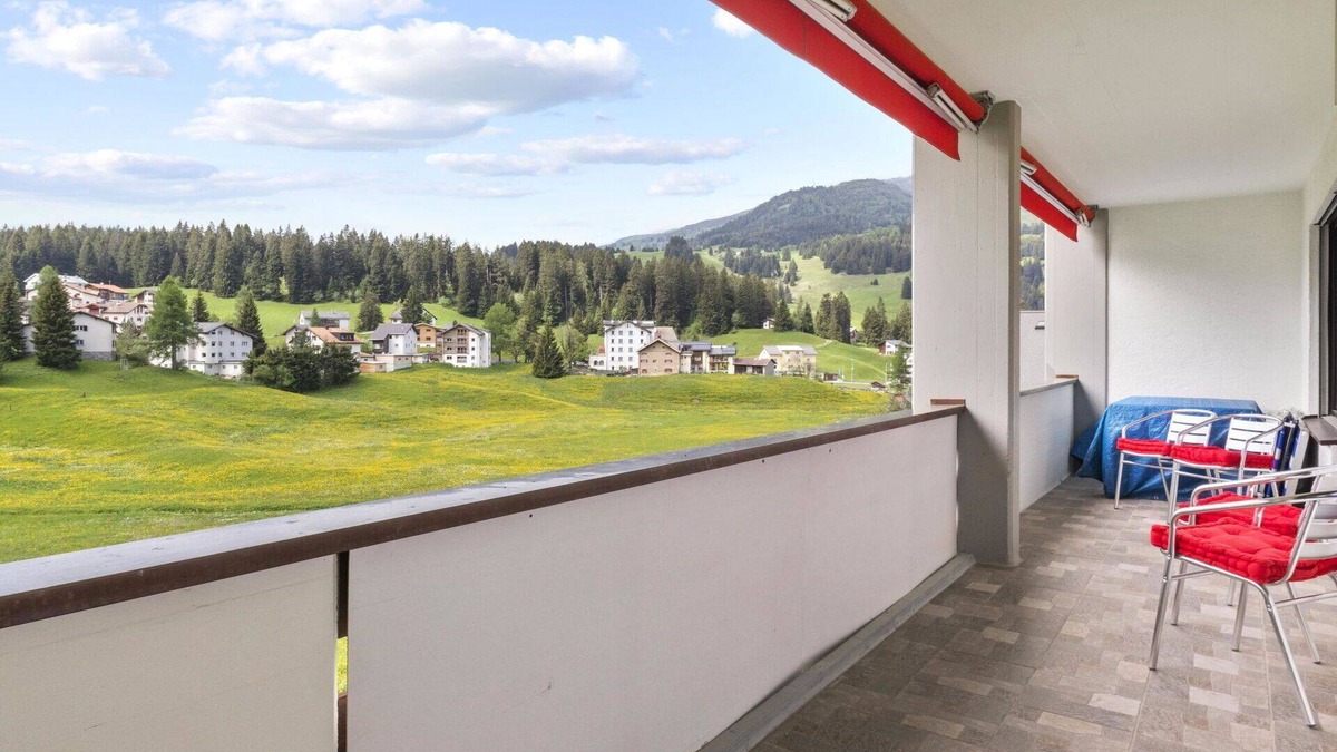 Parpan Apartment | Beautiful apartment for 5 people with WIFI, TV and balcony