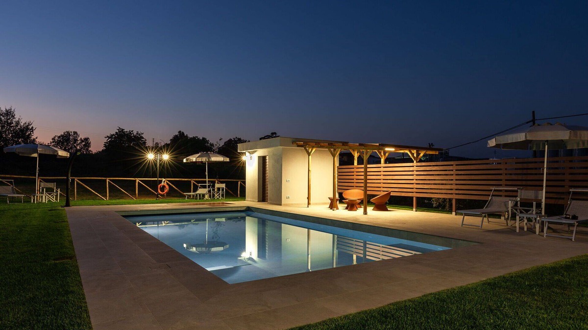 Larciano House | Beautiful apartment in villa for 4 guests with WIFI, A/C, pool, TV and panoramic view