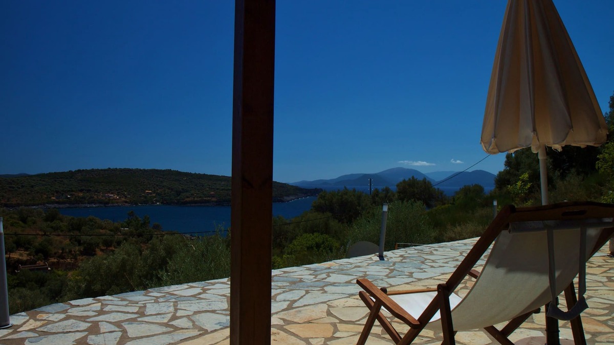 Evgiros Apartment | Beautiful apartment with seaview, 500 metres from the beach, Lefkada island