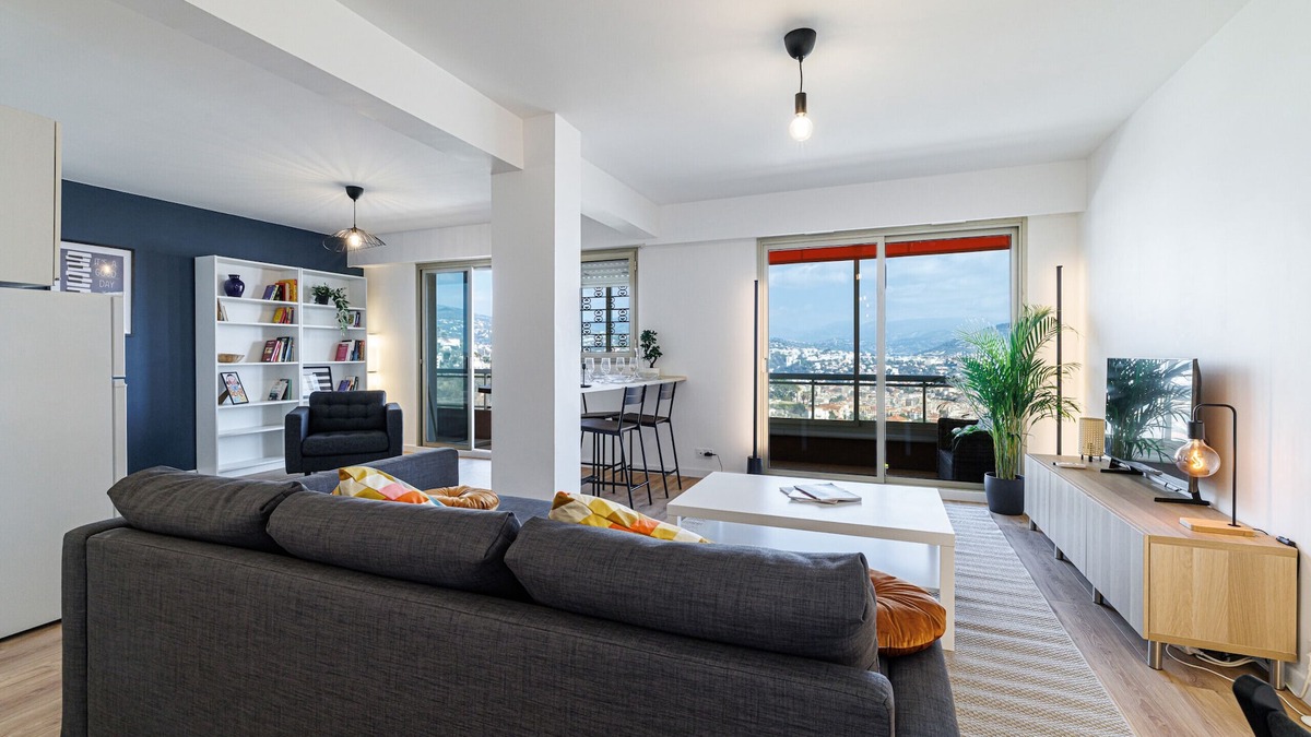 Saint Pierre de Feric Apartment | Beautiful apt - AC - Height of Nice
