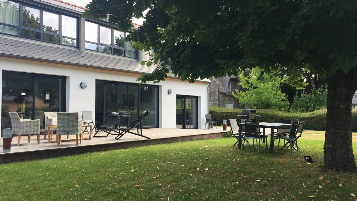 Fouesnant House | Beautiful architect's house 400 meters from the beach and the coastal path