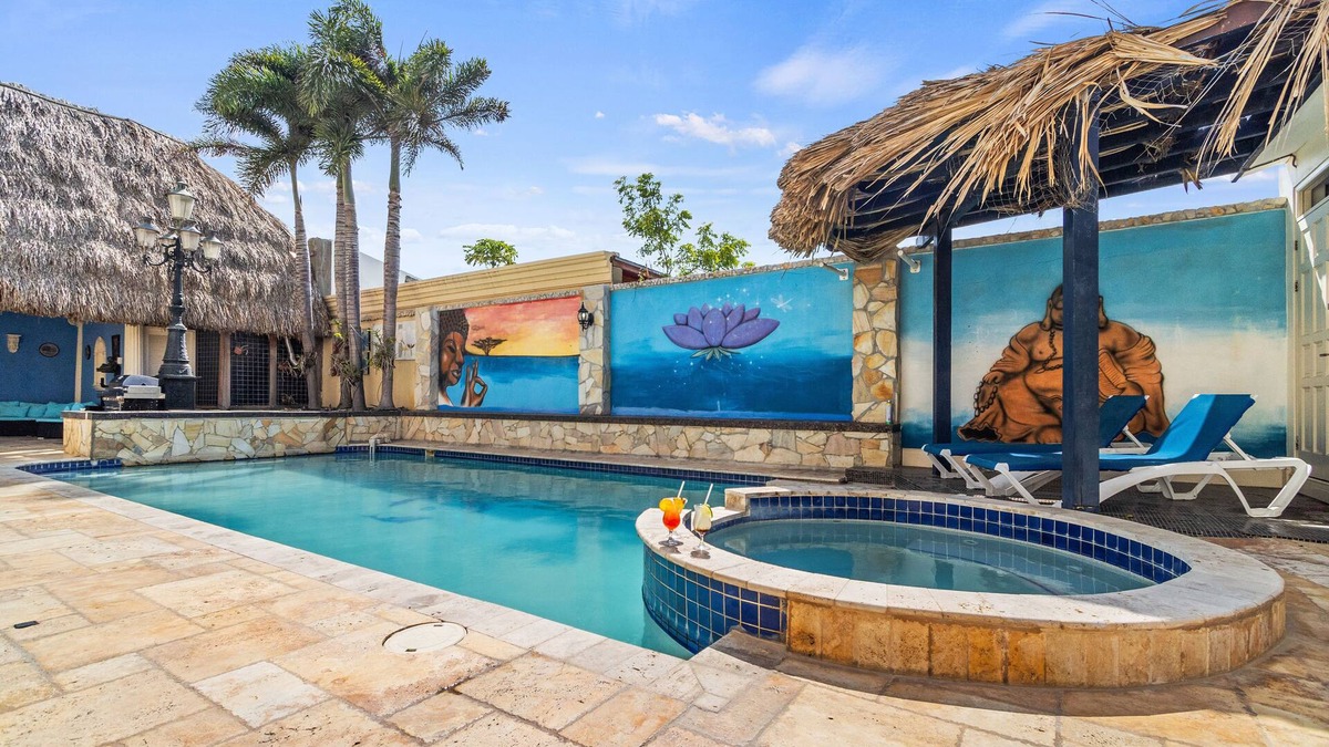 Koyari House | Beautiful Aruba luxury villa La Casa Piu Bella