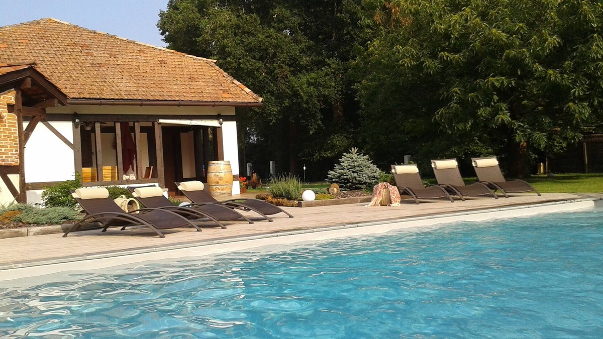 Mimizan House | Beautiful Barn ALL COMFORT - PRIVATE swimming pool, not overlooked - IN QUIET AREA