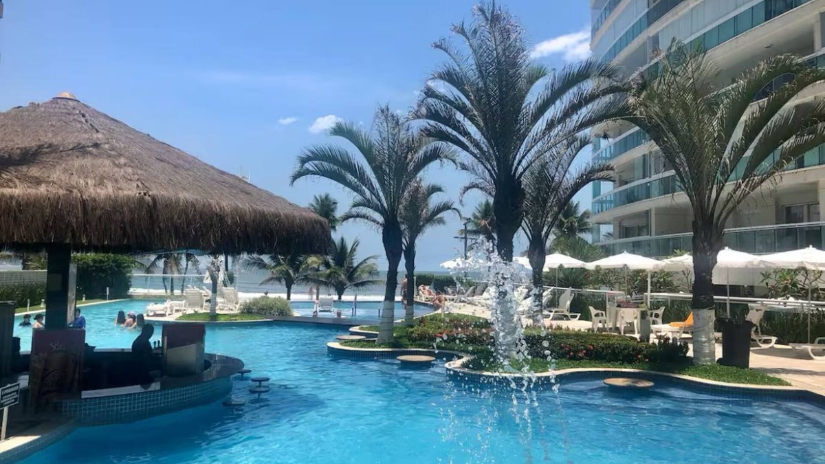 Vila Alzira Apartment | Beautiful apartment in a unique resort on Asturias beach in Guarujá