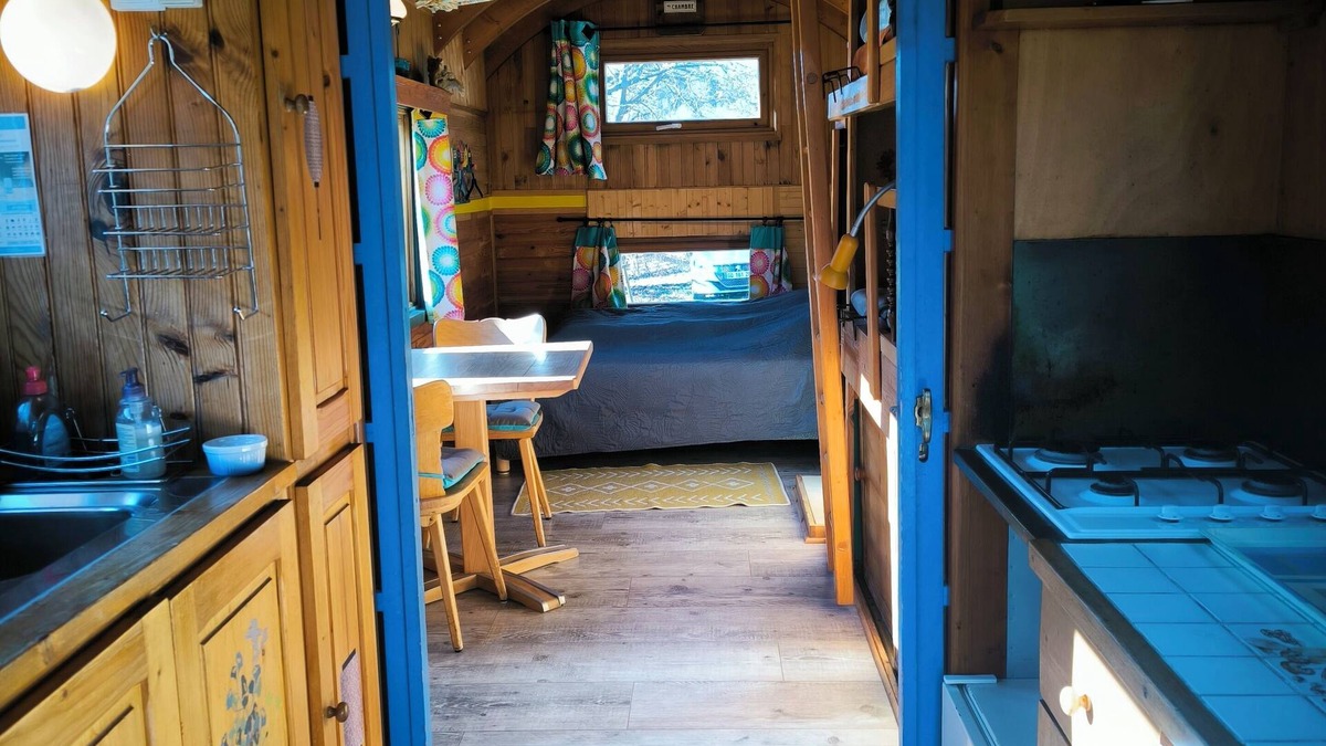 La Motte-du-Caire Cottage | Beautiful caravan in the countryside with wellness area - Sisteron - Gap - Bayons
