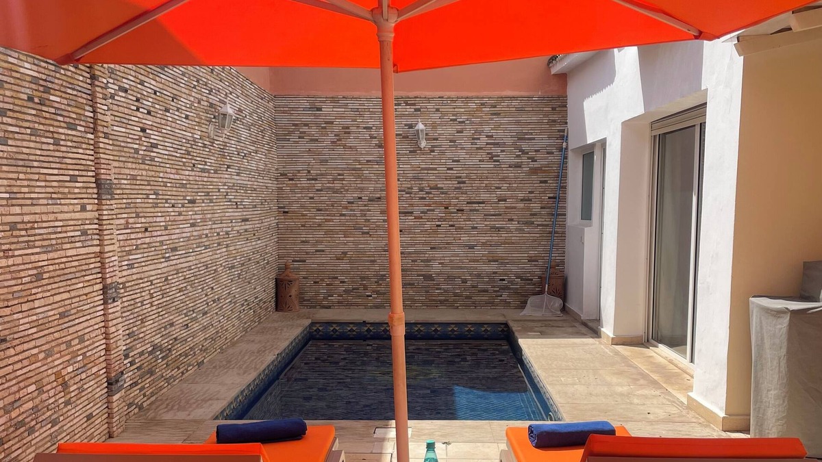 Cite Charaf Villa | Beautiful city villa with private pool, garden, air conditioning, WIFI in the center v. Agadir