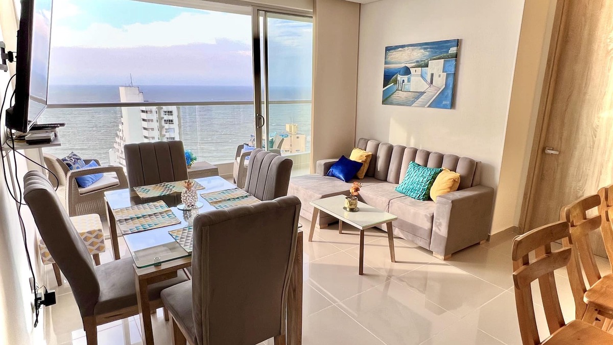Torices Apartment | Beautiful ocean view, 7 minutes from the historic center and the AirPort.