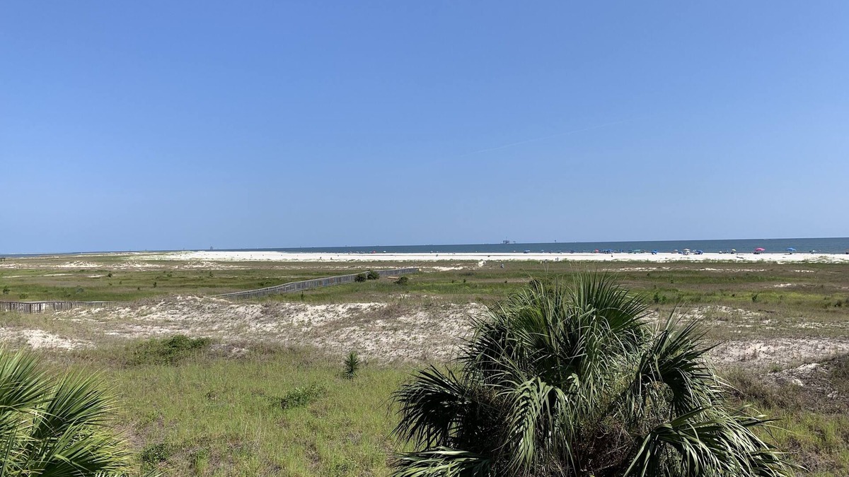 Dauphin Island Condo | Beautiful Condo with Beach Front View 2 Pools