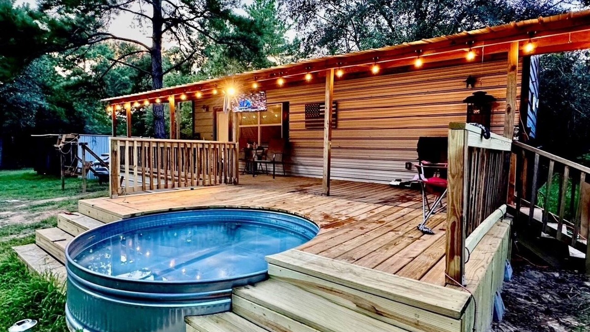 Navasota Cabin | Beautiful cozy cabin on 5 secluded acres in Navasota, TX.