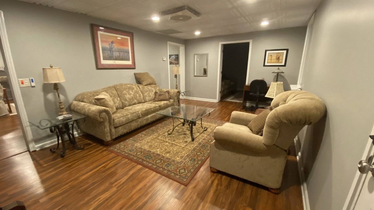 Fayetteville Apartment | Beautiful daylight basement furnished apartment near everything!